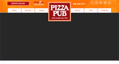 Desktop Screenshot of pizzapub.com